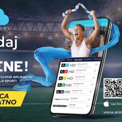 Sportski kanali dostupni baš svima: Lansirana Arena Cloud aplikacija!