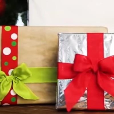 15 originalnih načina da upakujete poklone, a da ne potrošite ni dinar! (VIDEO)