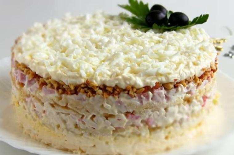 Novogodišnja salata Snežna kraljica: Od sada ćete je praviti u svakoj svečanoj prilici! (RECEPT)