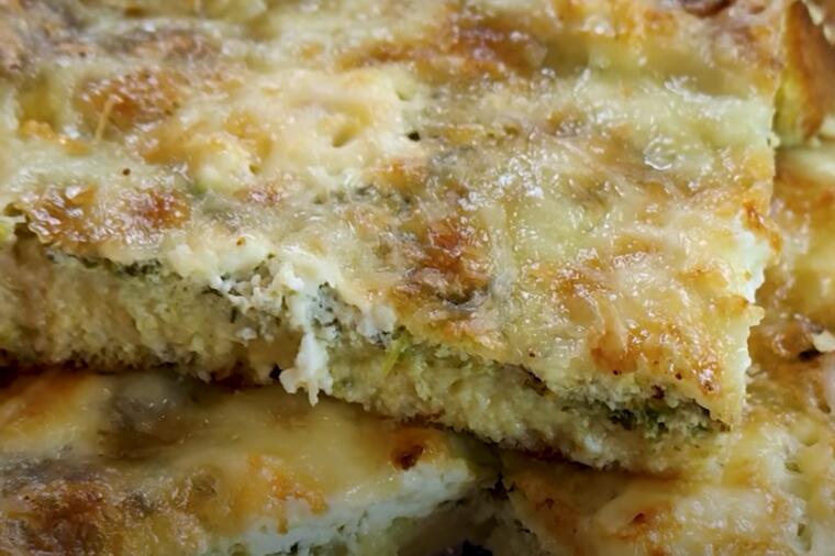 PITA OD STAROG HLEBA, spanaća i feta sira: BRZINSKI OBROK koji će vas sjajno ZASITITI! (VIDEO)
