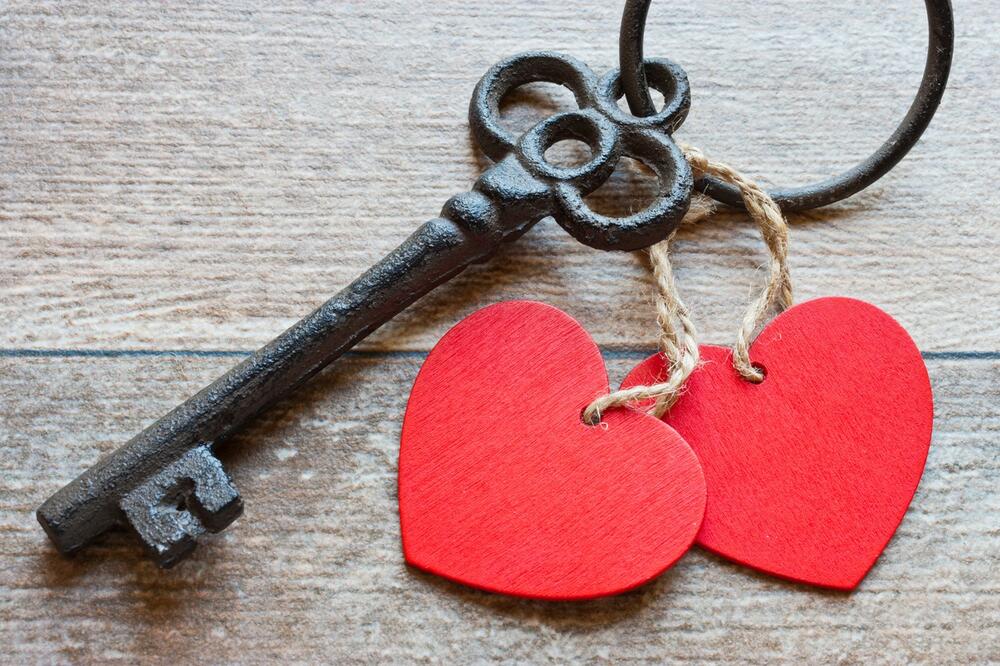 Ljubav, Srce, Ključ, Zaljubljeni