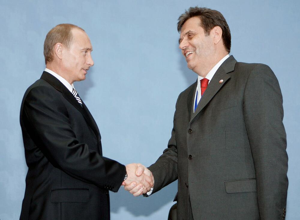 Vladimir Putin i Vojislav Koštunica