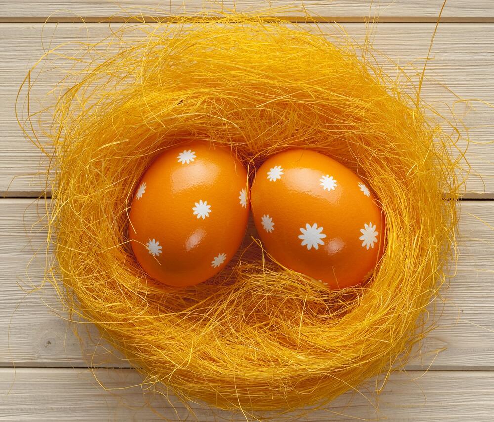 Jaja, Uskršnja Jaja, Narandžasta jaja