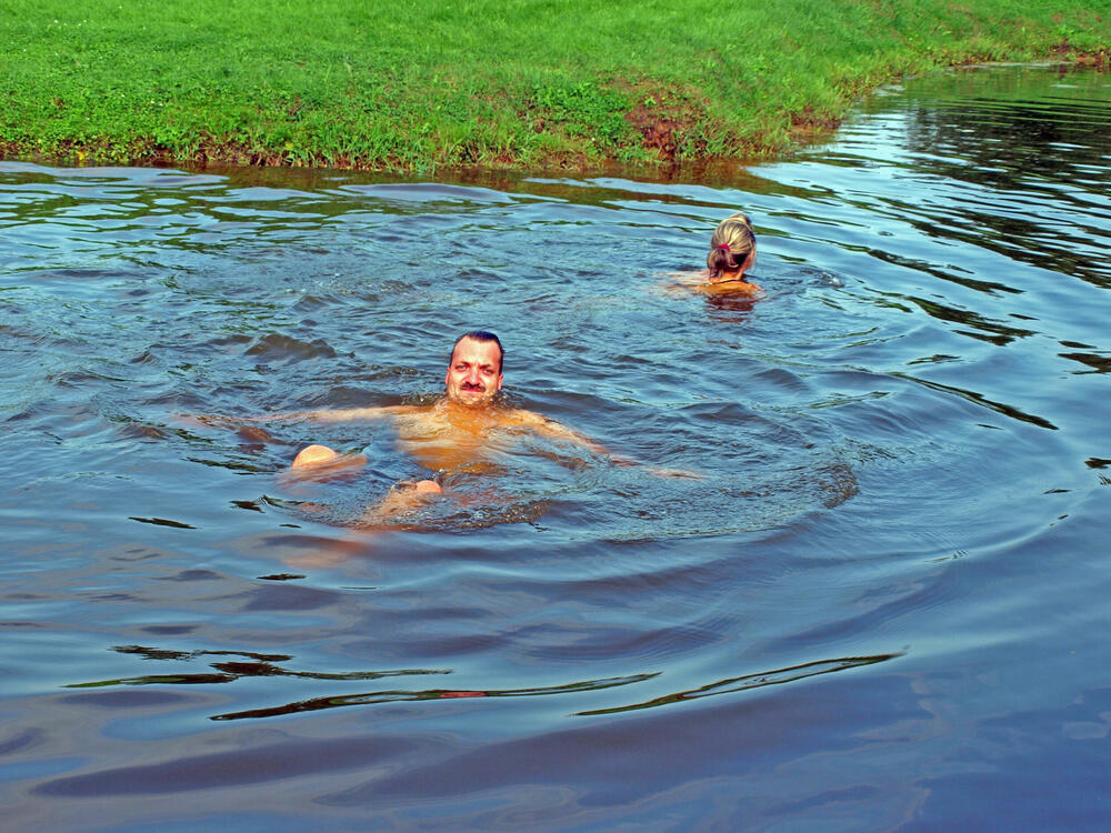 kupanje u reci