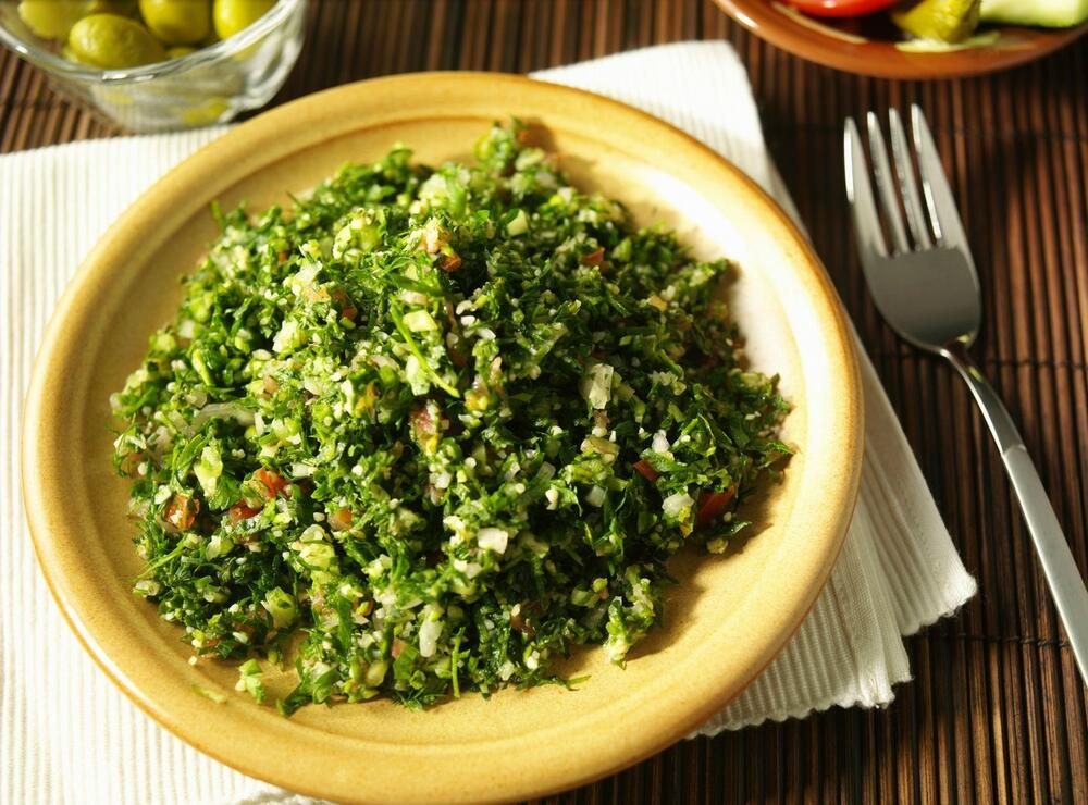 Tabule, Libanska salata, jelo, ručak
