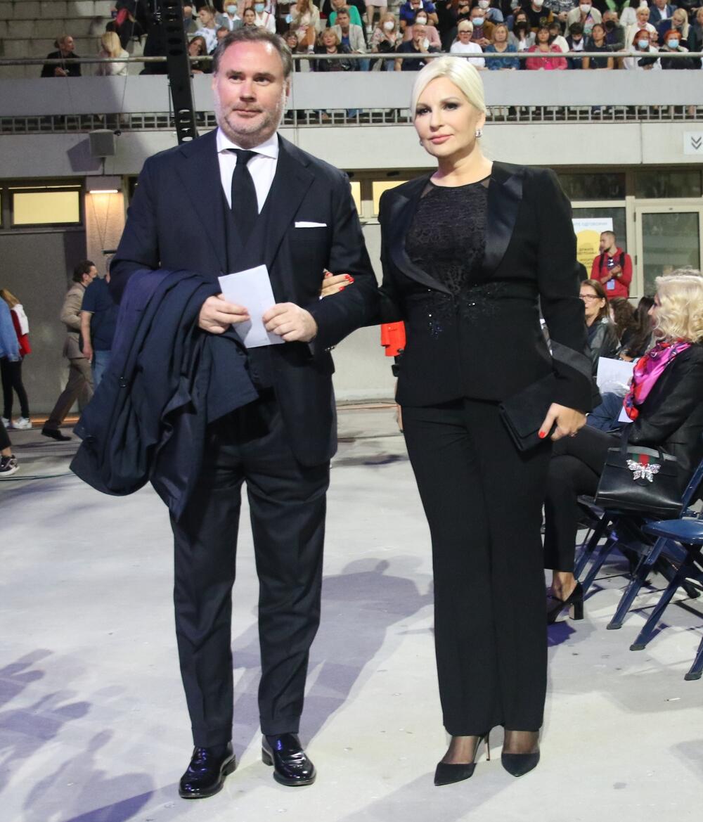 Zorana Mihajlović sa suprugom