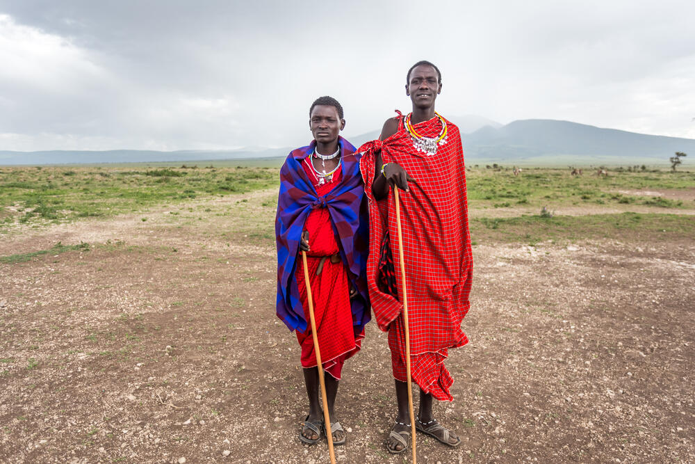Muškarci plemena Masai  