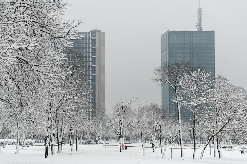 Sneg, Beograd, Zima