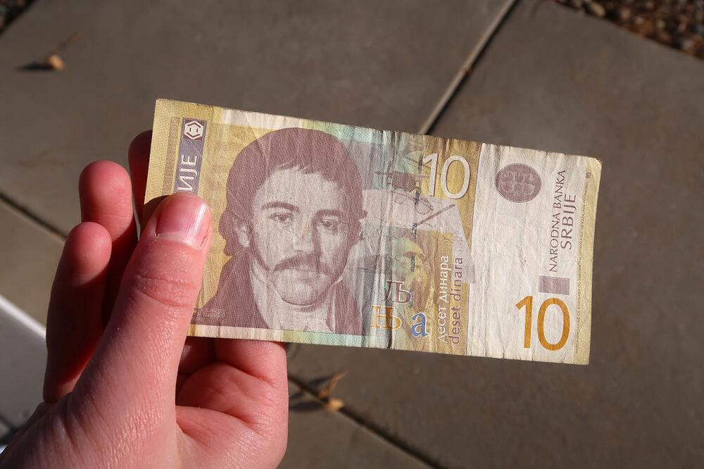 10 dinara, Novac, Pare