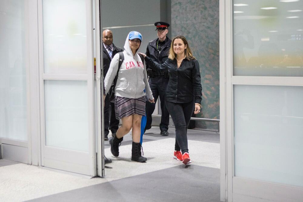 Rahaf Mohamed uspela je da pomegne u Kanadu  