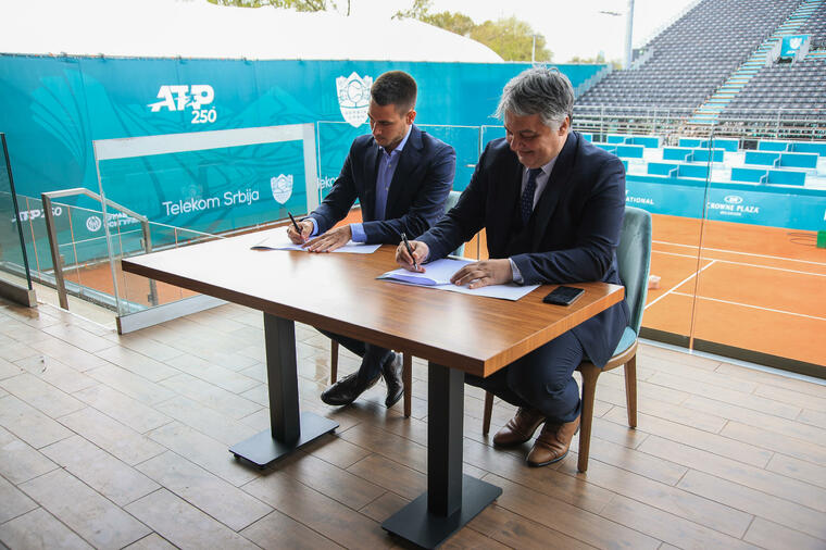 Serbia Open 2022 i Telekom Srbija potpisali ugovor o sponzorstvu