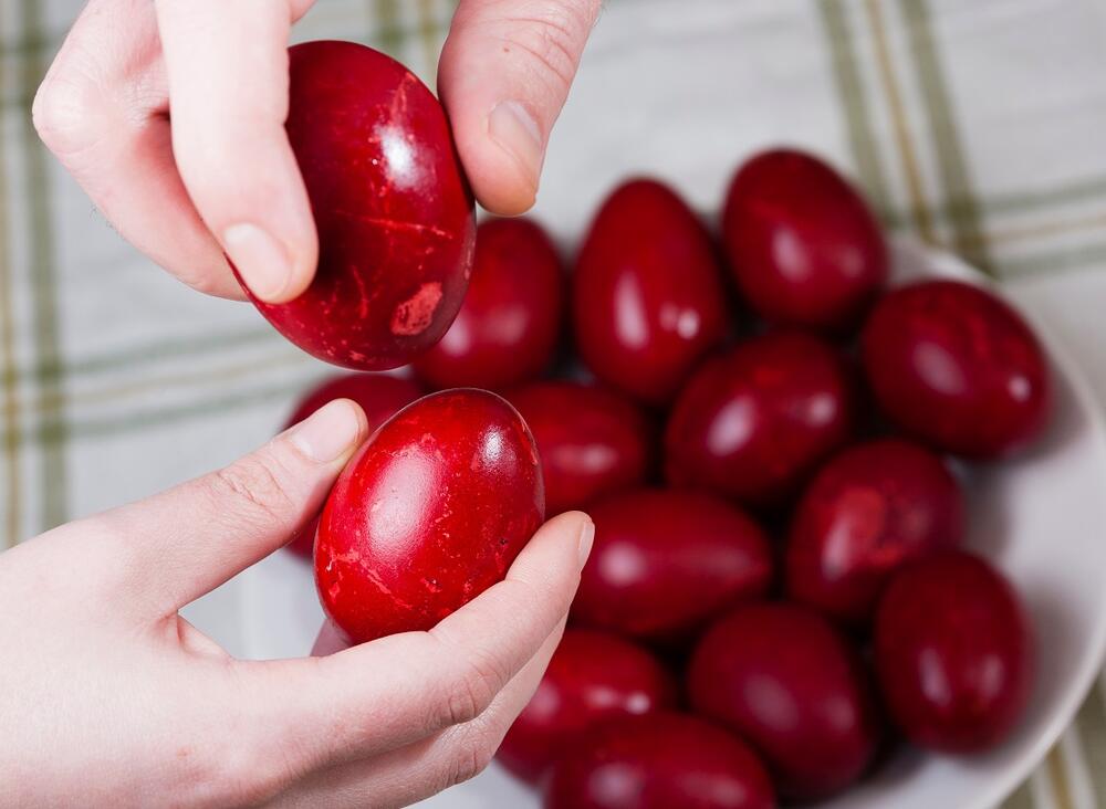 Crvena jaja su najlepši simbol Uskrsa  