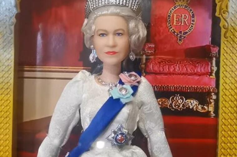 POSEBAN POKLON ZA 96. ROĐENDAN: U čast kraljice Elizabete napravljena barbika sa njenim likom! (VIDEO)