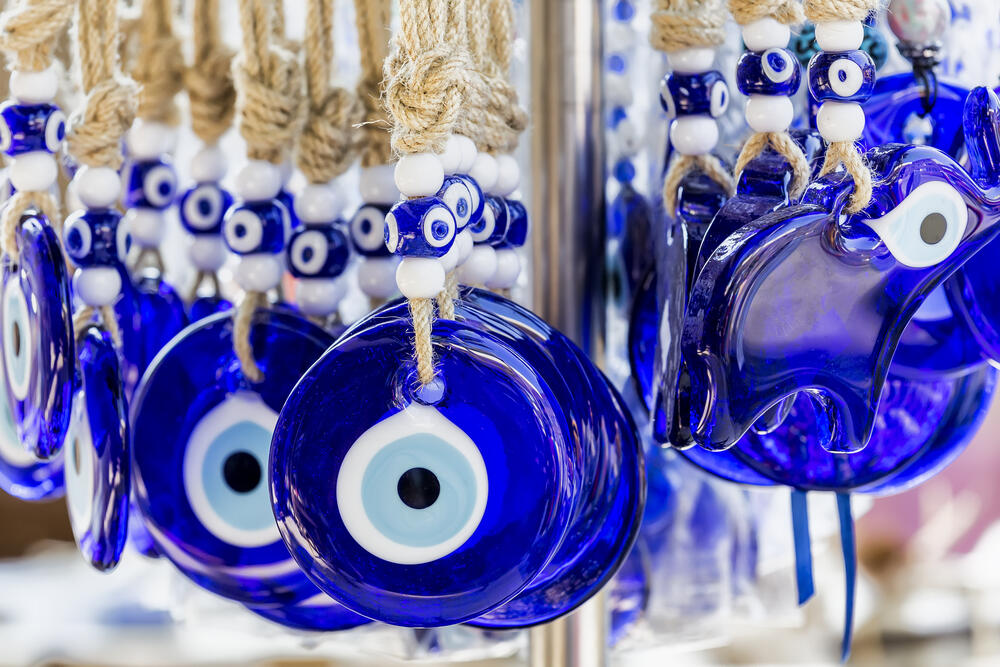 Turska amajlija, Plavo oko
