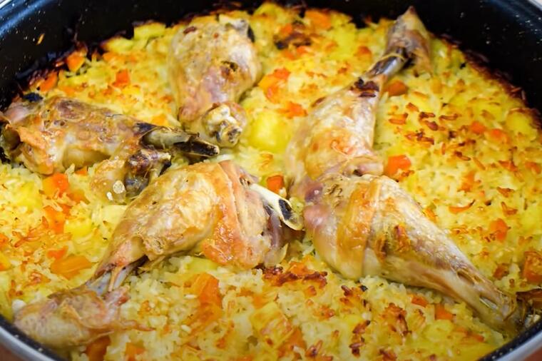 TURSKI PILAV SA PILETINOM: Gurmanski ručak, pun vitamina i minerala - Obožavaju ga svi od 7 do 77 godina