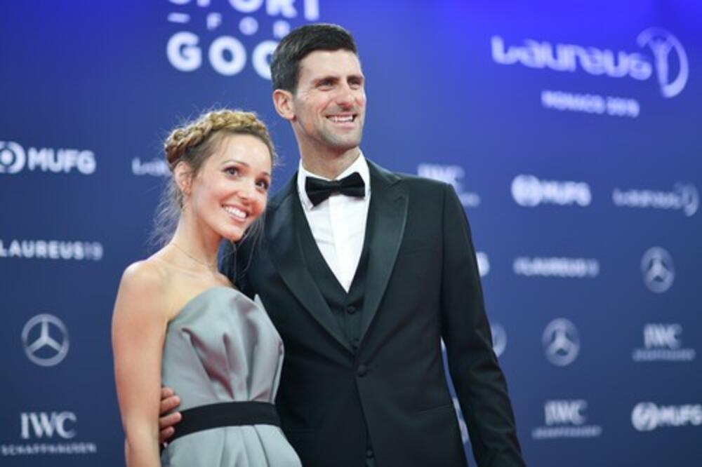 Novak i Jelena Đoković