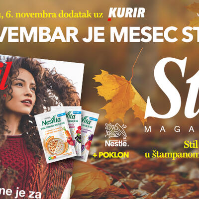 ZA NEDELJU SA STILOM: Od 6. novembra omiljeni ženski portal u Srbiji dobija svoje štampano izdanje