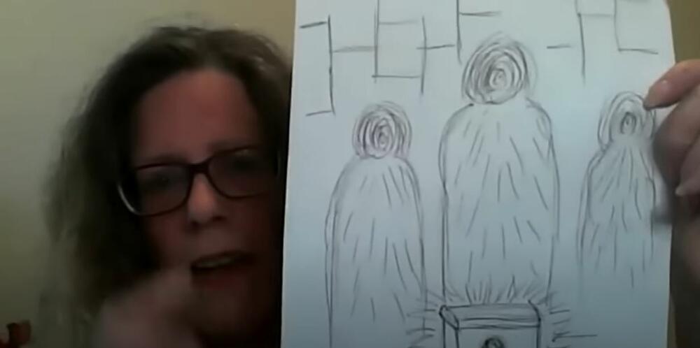 Linda je i crtežima pokušala da dočara ono što je videla  