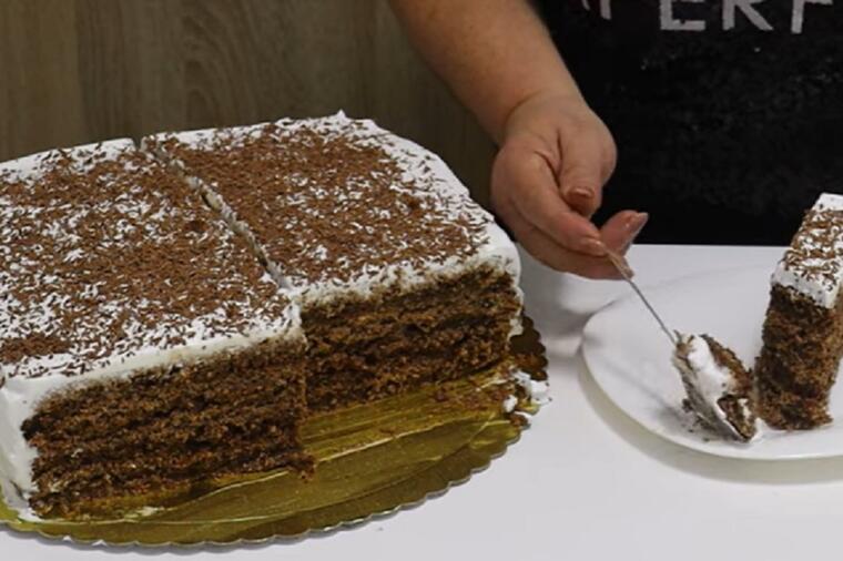 STARINSKA TORTA OD 4 JAJETA: Neki je zovu kutlača ili šerpa torta, ali istina je da je to najukusniji deset SVIH VREMENA