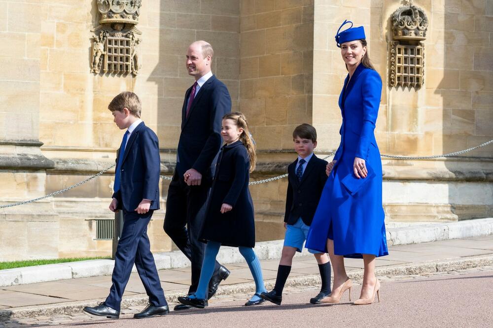 Princ Vilijam i Kejt Midlton sa decom  