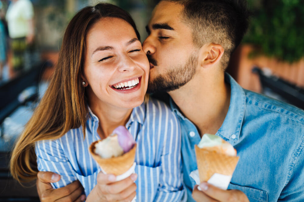 Ljubavna Priča, Sladoled, Ljubav, Ljubavni Par