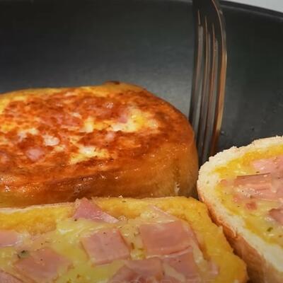 SUPER IDEJA ZA DORUČAK: Iskoristite stari hleb i napravite ove jednostavne a ukusne PRŽENICE punjene šunkom i sirom