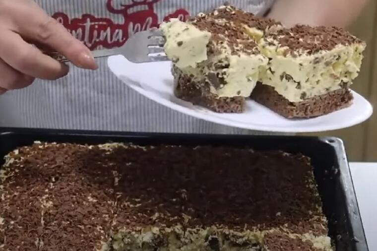STRAĆATELA LEDENE KOCKE SU PRAVO KREMASTO UŽIVANJE: Desert koji nalikuje torti, može da posluži i kao svečani kolač