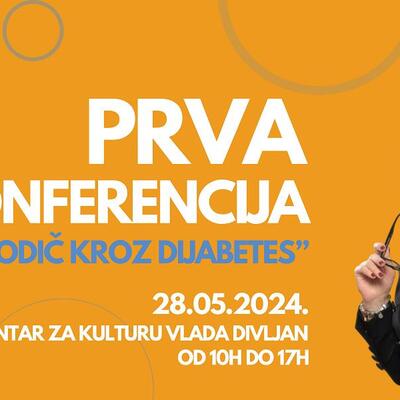 Prva konferencija "Vodič kroz dijabetes" održava se 28. maja