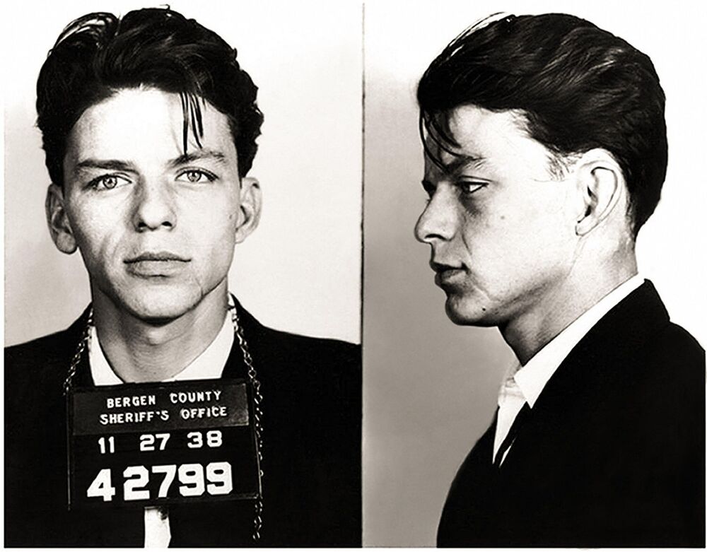 Frenk Sinatra nakon hapšenja 1938. 
