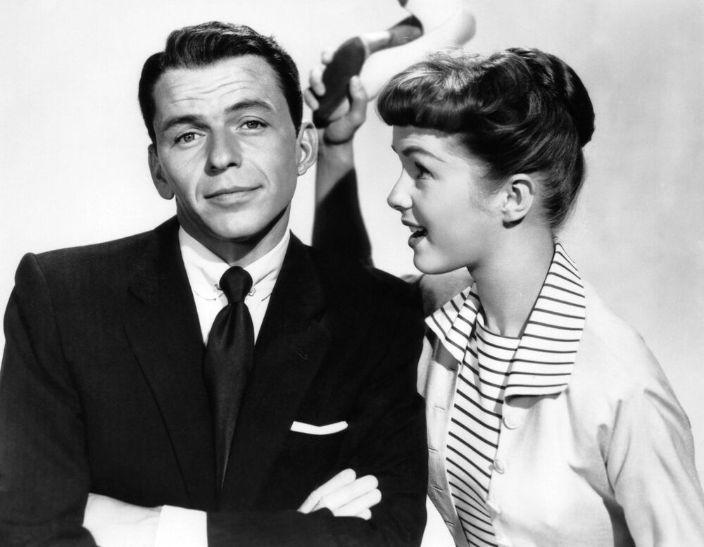 Frenk Sinatra i Debi Rejnolds 1955. 