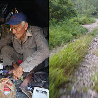 Čovek je 30 godina živeo sam u šumi: Dočekao duboku starost na neverovatan način, a evo kako se hranio