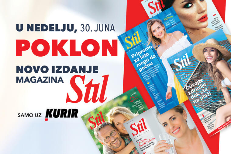 U nedelju 30. juna ne propustite novi broj magazina STIL: U novom broju Stila čitajte