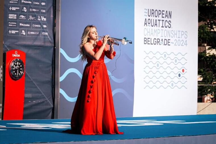 Danijela Veselinović: Princeza Trube na Evropskom prvenstvu u vodenim sportovima