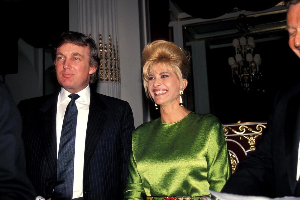 Donald i Ivana Tramp 1986. u Njujorku 