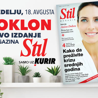 U nedelju, 18. avgusta, Kurir ima poseban poklon za svoje čitaoce – magazin STIL