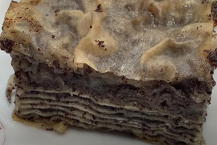 Baklava sa makom ili sandokan pita: Najbogatiji kolač ikad, a sprema se za 10 minuta