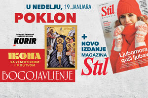 U nedelju, 19. januara, ne propustite novi broj porodičnog magazina Stil!