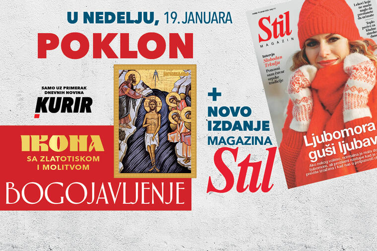 U nedelju, 19. januara, ne propustite novi broj porodičnog magazina Stil!