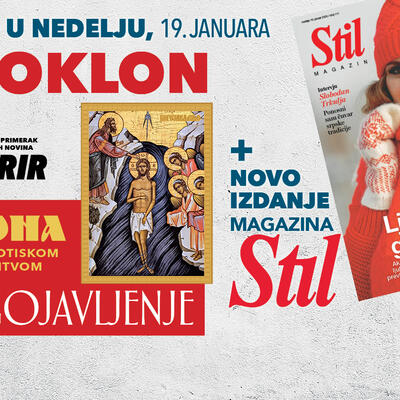 U nedelju, 19. januara, ne propustite novi broj porodičnog magazina Stil!