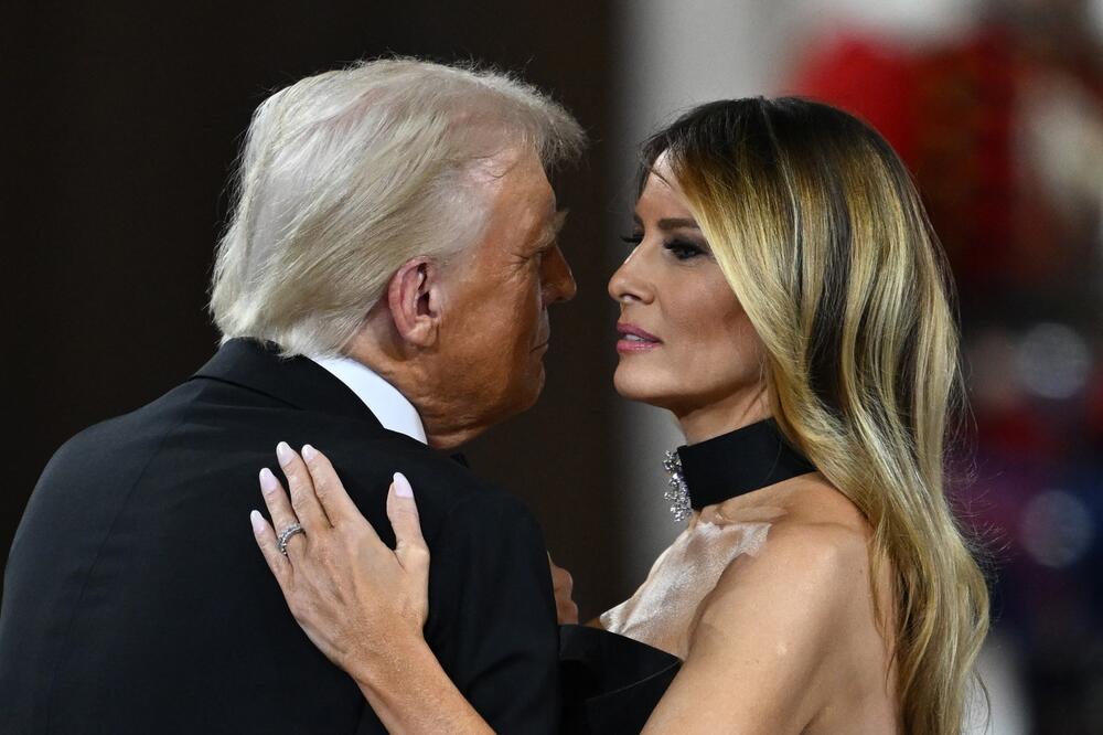 Melanija Tramp, Donald Tramp