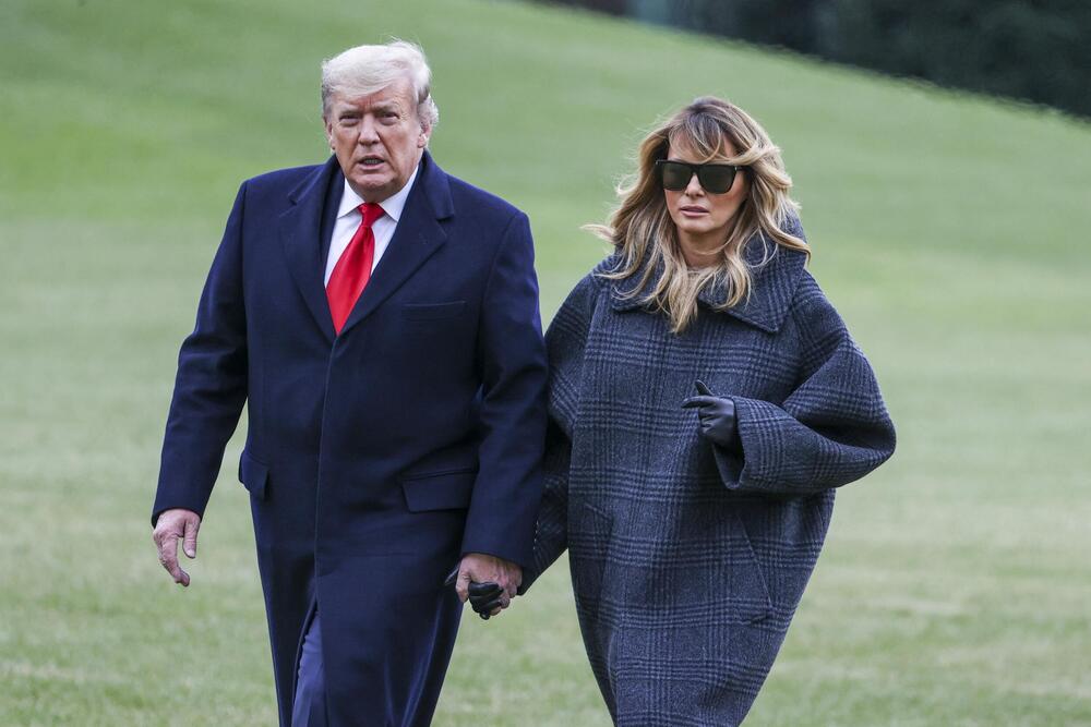 Melanija Tramp, Donald Tramp