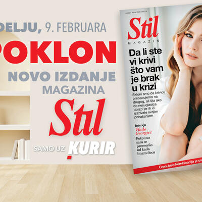 U nedelju, 9. februara, ne propustite novi broj porodičnog magazina Stil!