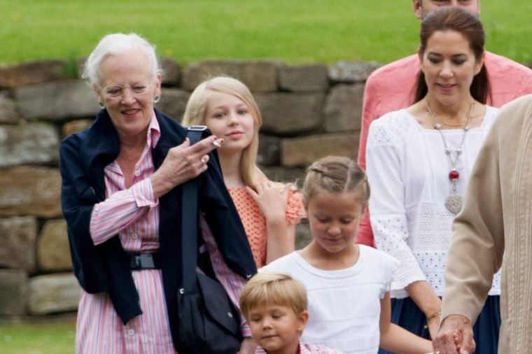 Danska kraljica Margareta sa unucima, foto: Profimedia