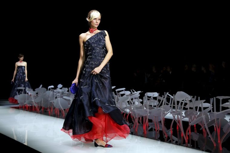 Armani na Nedelji mode u Milanu, foto: Reuters